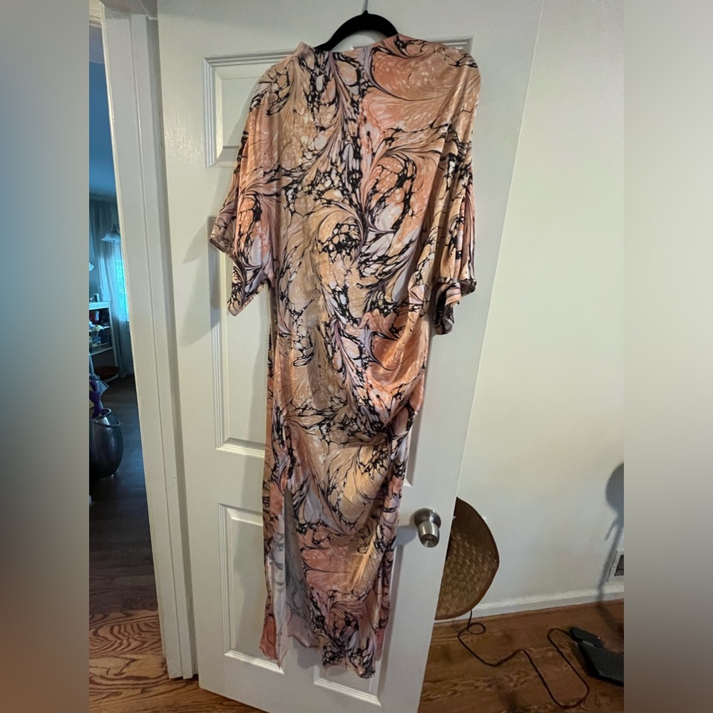 ASOS Marble Dyed Maxi Dress